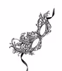 Polyester Party Decoration Hollow Lace Masks Sexy Lady Masks with Satin Ribbon