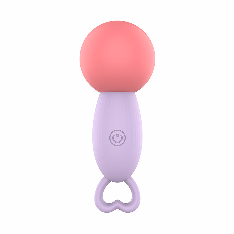 A mini vibrating massage wand for female adult sensual sex toys