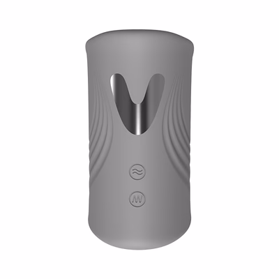 Full silicone pating/vibrating male masturbator for men, Male sex toys