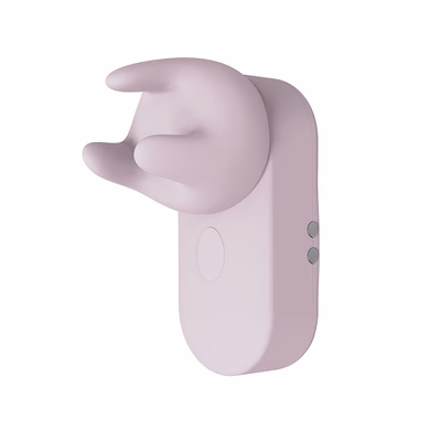 2 IN 1 three-jaw Clamping/Patting Earphone Vibrator, Female clitoral stimulation sex toys