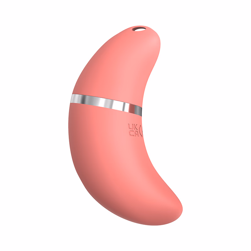 2 IN 1 Patting/Sucking Moon Vibrator, Female clitoral stimulation sex toys