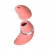 2 IN 1 Patting/Sucking Moon Vibrator, Female clitoral stimulation sex toys