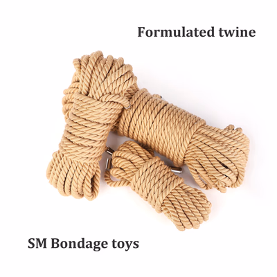 Formulated bondage twine, SM bondage toys, SM sex toys