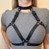 Adjustable & Detachable PU Leather Restraint Harness for Women