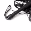 Fringe Flogger Spanking Whip - for BDSM & Adult Play, Black
