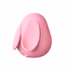 Soft Touch Clitoral Sucker Vibrator Nipple Massager Rabbit Shape Sex Toy, Yellow