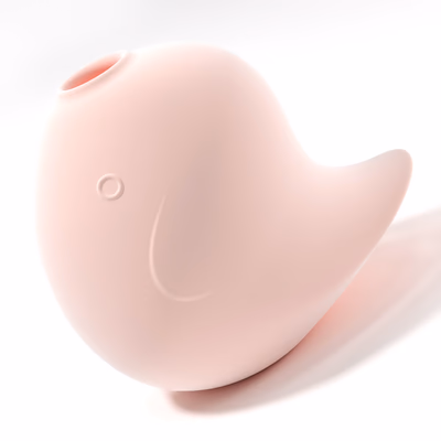 Soft Touch Clitoral Sucker Vibrator Nipple Massager Bird Shape(2e generatie) Sex Toy, Pink