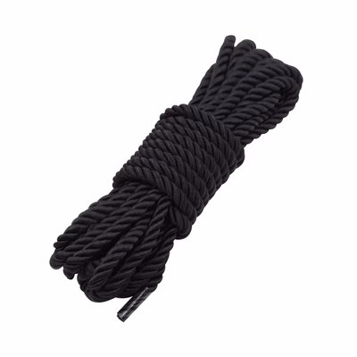 Binding filament light rope, black - 5 meters