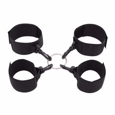 Handcuffs and leg irons SM bondage props