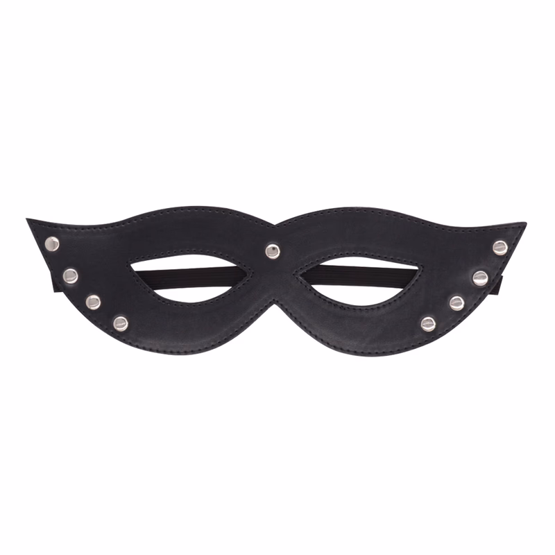 SM cosplay style eye mask, black