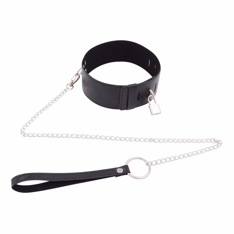 SM collar, black - (includes 1 lock)