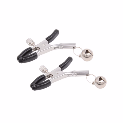 Single bell nipple clamp, clitoral clamp