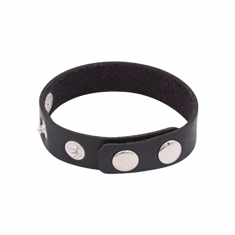 Five-pronged cervical ring - imitation leather version
