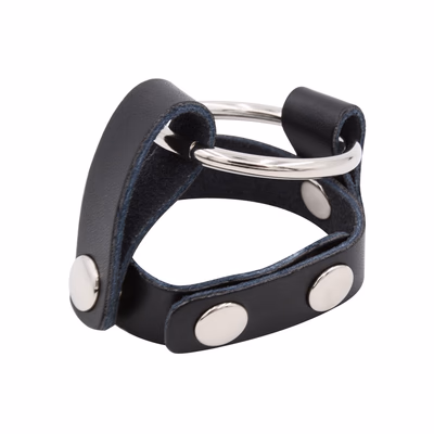 Genuine leather delay ring B - 32mm inner diameter rubber ring