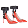 Black shackles on high heels
