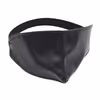 Nose and eye mask, black
