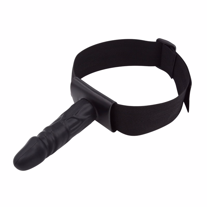 Wearable female dildo - 13cm dildo, black