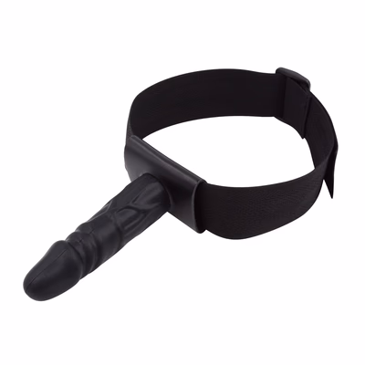 Wearable female dildo - 13cm dildo, black