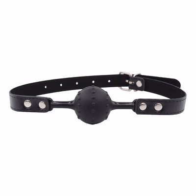 Silicone plug - no hole, black