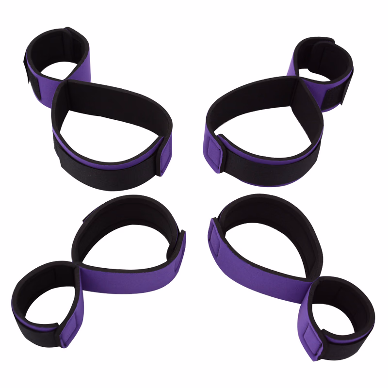 Hand and foot restraint handcuff set - without binding