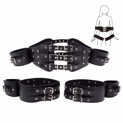 Bondage SM Domination Set, Black