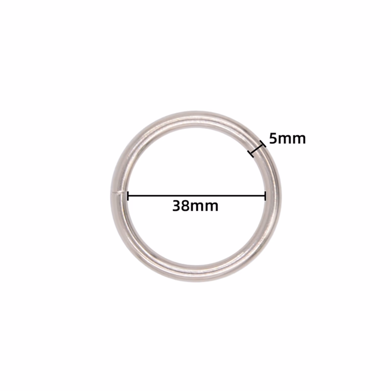 Stainless steel male cervical lock ring - inner diameter 38mm