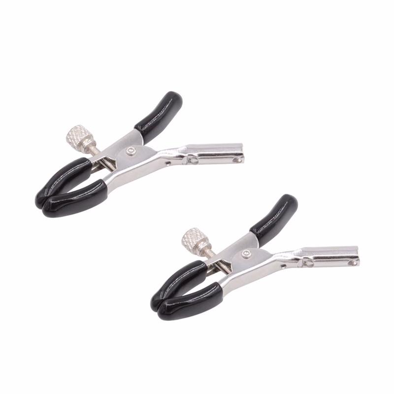 Black nipple clamps