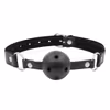 Headband gag and ball gag, black