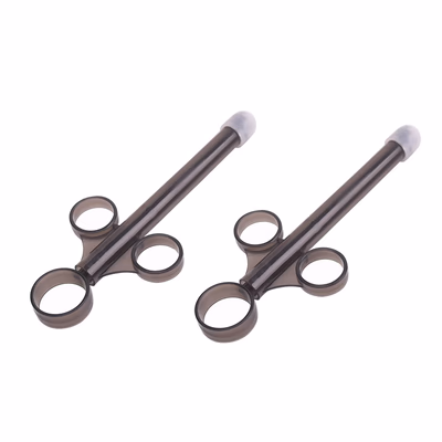 Anal douche, vaginal oil injector, black