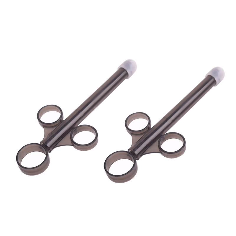 Anal douche, vaginal oil injector, black