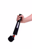 Female-use powerful vibrator, large-sized AV vibrator, black