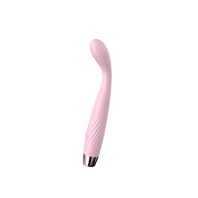 heated vibrating pen, G-spot vibrator, light pink