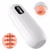 Fully automatic vibrating masturbator for men, with intelligent sound output.