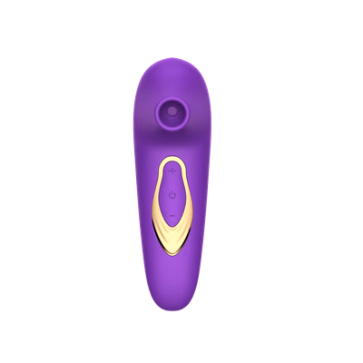 Female 5-frequency rose sucker, honey bean teasing vaginal vibrator, electric vibrator, purple