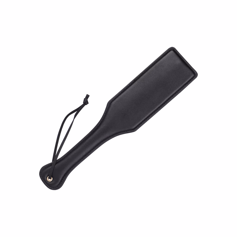 Leather raised square paddle