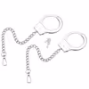 Long chain iron handcuffs