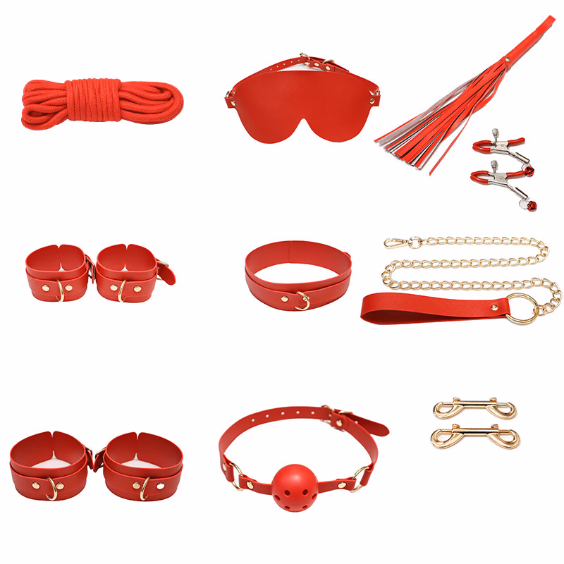 10-piece Red Set [Black Box]