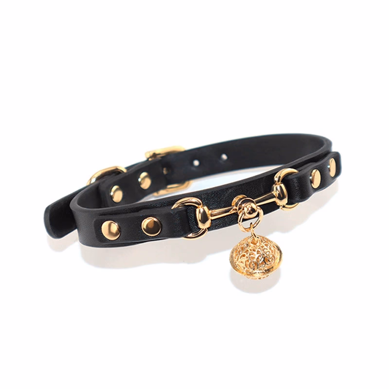 Black metal bone collar traction