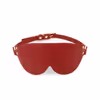 Red PU eye mask