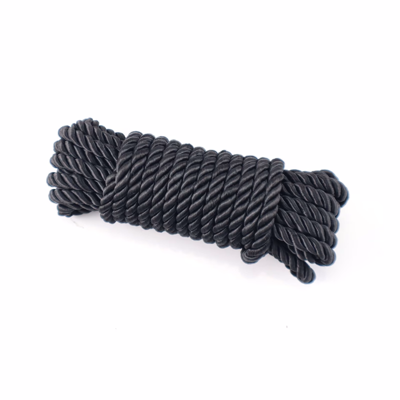 Black 5-meter silk rope