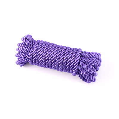 Purple 5-meter silk rope
