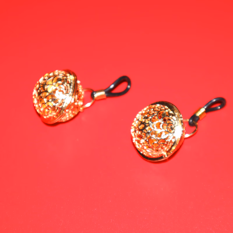 Golden Palace Bell Nipple Clips