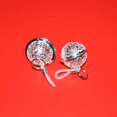 Silver Palace Bell Nipple Clip