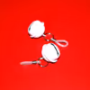White bell nipple clamps
