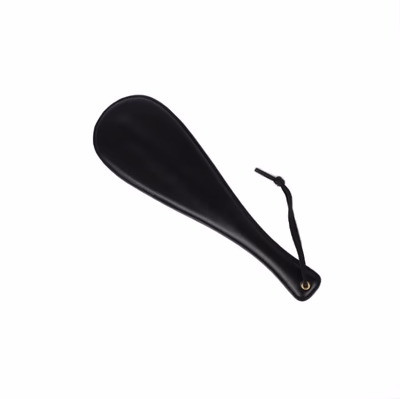 Leather round paddle