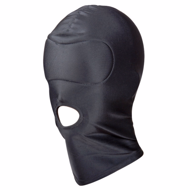 Cloth hood that exposes the mouth