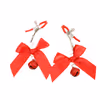 Red bow nipple clamps