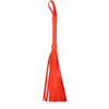 Red double-sided leather whip