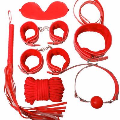 SM Props Plush Red 7-Piece Set