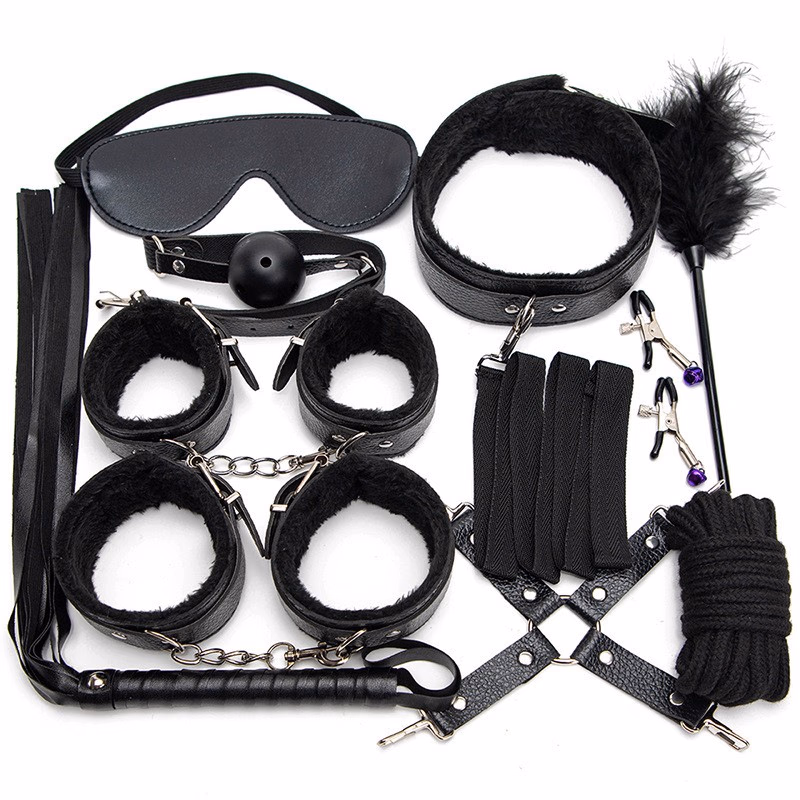 SM Props Black Plush 10-Piece Set